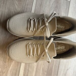 Skechers Women’s Tan Slip-On Shoes